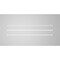 Ekena Millwork Vertical Surface Mount PVC Gable Vent: Functional, w/ 3-1/2"W x 1"P Standard Frame, 34"W x 18"H GVPVE34X1801SF - alternate 3